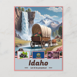 Postal Idaho Elegance: Mostrador Surrealista