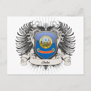 Postal Idaho Escudo
