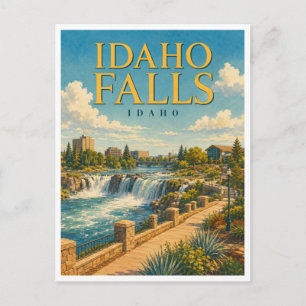 Postal Idaho Falls Idaho River Walk GeoSaga