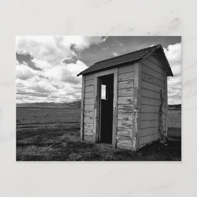 Postal Idaho Outhouse (Anverso)