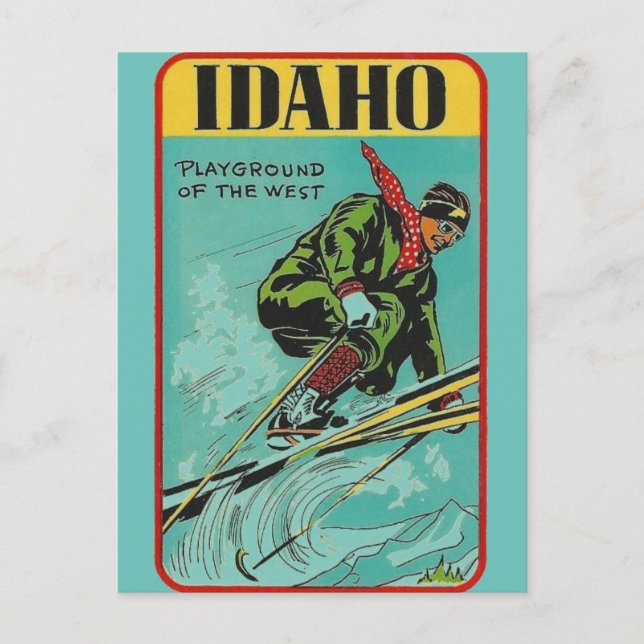Postal Idaho - Postcard (Anverso)
