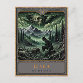 Postal Idaho | Postcarta de arte gótico