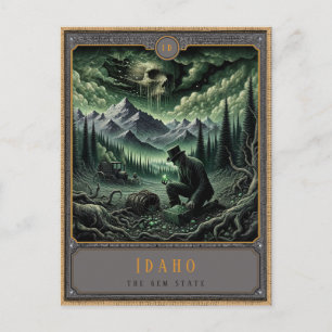 Postal Idaho   Postcarta de arte gótico