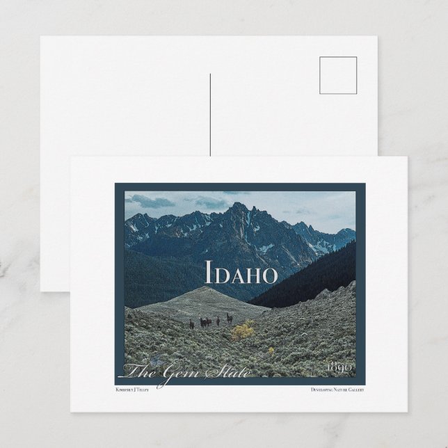 Postal Idaho Poster Art (Anverso / Reverso)