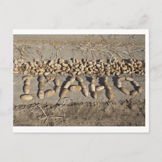 Postal Idaho Potates (Anverso)