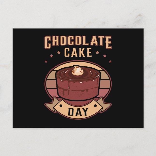 Postal Idea de regalo de cacao dulce de dulce dulce de ch (Anverso)