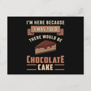 Postal Idea de regalo de chocolate con dulces dulces y ca