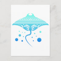 Idea de regalo de tatuaje tribal Stingray de los m