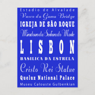 Postal Idea de regalo única en Lisboa y Portugal