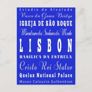 Postal Idea de regalo única en Lisboa y Portugal