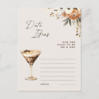 Ideas de fecha Espresso Martini juego de ducha de 