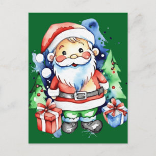 Postal Ideas de regalo de Santa Claus