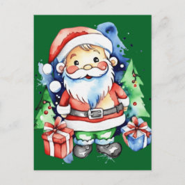 Postal Ideas de regalo de Santa Claus
