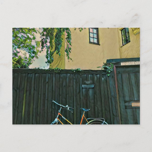 Postal Ideas de regalos para ciclistas (Anverso)