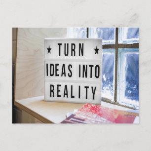 Postal Ideas En Motivación Realidad