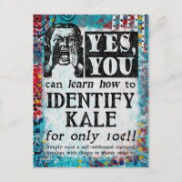 Identificar a Kale - Funny Vintage Ad