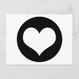 Postal Ideología de amor cardíaco