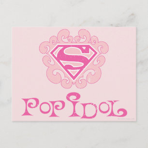 Postal Ídolo Pop Supergirl