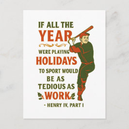 Postal If all year were playing holidays...