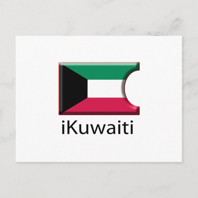Postal iFlag Kuwait (Anverso)