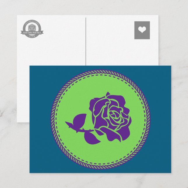 Postal IGGPPCamp 2026 Orgullo de la Tropa Espina (Anverso / Reverso)