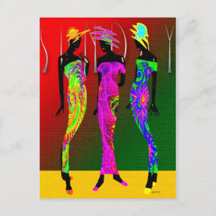 Postal Iglesia afrocéntrica dominical