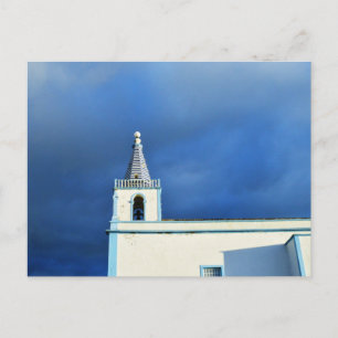 Postal Iglesia al amanecer: Angra do Heroismo, Azores