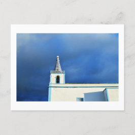 Postal Iglesia al amanecer: Angra do Heroismo, Azores Pos