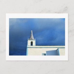 Postal Iglesia al amanecer: Angra do Heroismo, Azores Pos