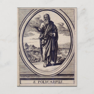 Postal Iglesia Apostólica de San Policarpo Arte Gráfico P