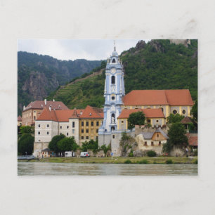 Postal Iglesia azul de Dürnstein