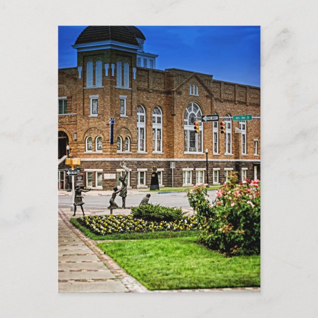 Postal Iglesia Bautista de la Calle 162 (Anverso)