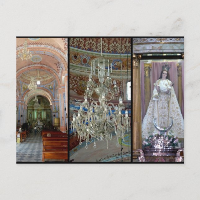 Postal Iglesia Candelaria (Anverso)