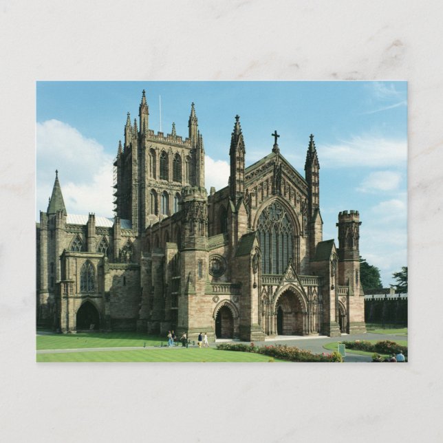 Postal Iglesia Catedral de la Santísima Virgen María y (Anverso)