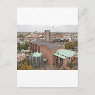 Postal Iglesia Catedral de San Miguel, Coventry, Inglater