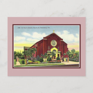 Postal Iglesia Católica San Petersburgo