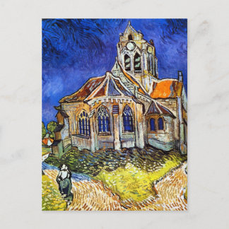 Postal Iglesia de Auvers