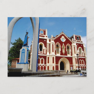 Postal Iglesia de Bantay, Ilocos Sur, Filipinas