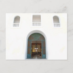 Postal Iglesia de Cozumel