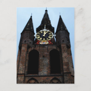 Postal Iglesia de Delft