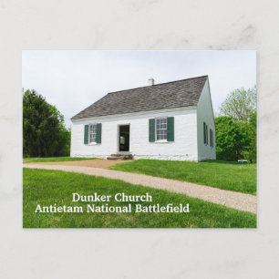 Postal Iglesia de Dunker en Antietam