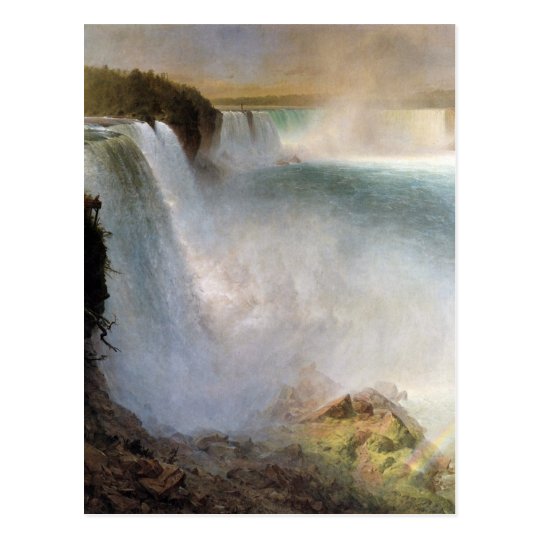 Postal Iglesia de Federico Edwin - Niagara Falls del Ame