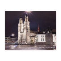 Iglesia de Grossmunster en Zurich