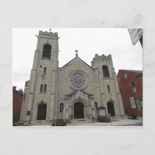 Postal Iglesia de Hanover Pennsylvania (Anverso)