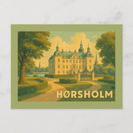 Postal Iglesia de Hørsholm, Dinamarca