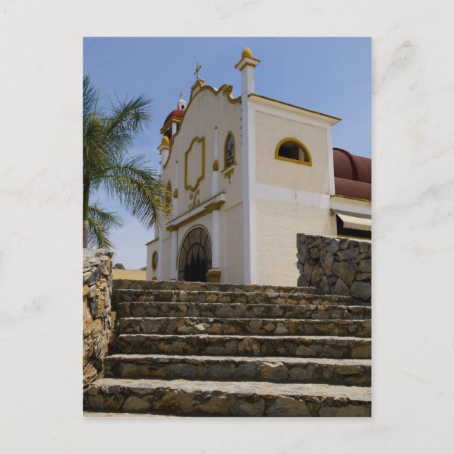 Postal Iglesia de Huatulco 4 (Anverso)