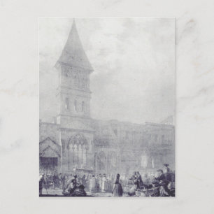 Postal Iglesia de la Abadía de San Filiberto en Tounus