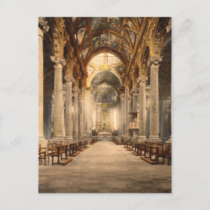 Postal Iglesia de la Anunciación, Génova, Liguria, Italia