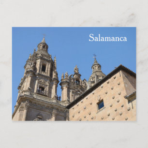 Postal Iglesia de la Clerecia, Salamanca