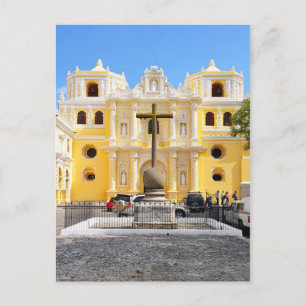 Postal Iglesia de La Merced, Postcard, Antigua, Guatemala